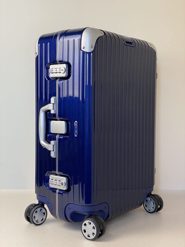 【希少・匿名配送】RIMOWA   リモワ リンボ　4輪　スーツケース　ブルー大容量海外旅行などに最適